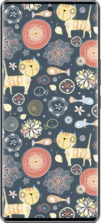 Силіконовий чехол Кошенята v4 для Infinix Zero 40 5G - 1224u-3822 изображение 