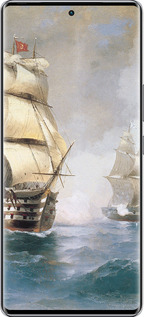 Силиконовый чехол Айвазовский. Корабли для Infinix Zero 40 5G - 160u-3822 изображение 