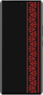 Силіконовий чехол Вишиванка 53 для Infinix Zero 40 5G - 2041u-3822 изображение 