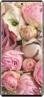 Силиконовый чехол Розы v2 для Infinix Zero 40 5G - 2320u-3822 изображение 