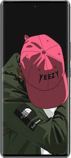 Силіконовий чехол logo de yeezy для Infinix Zero 40 5G - 3995u-3822 изображение 