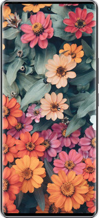 Силиконовый чехол Beauty flowers для Infinix Zero 40 5G - 4050u-3822 изображение 