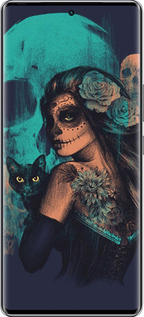 Силиконовый чехол Fantasy girl для Infinix Zero 40 5G - 4133u-3822 изображение 