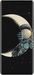 Силиконовый чехол Астронавт для Infinix Zero 40 5G - 4134u-3822 изображение 