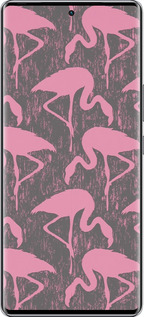 Силиконовый чехол Vintage-Flamingos для Infinix Zero 40 5G - 4171u-3822 изображение 