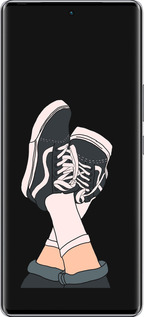 Силіконовий чехол Кеди для Infinix Zero 40 5G - 4265u-3822 изображение 