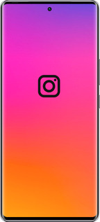 Силиконовый чехол Instagram для Infinix Zero 40 5G - 4273u-3822 изображение 