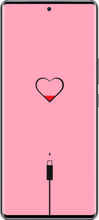 Силиконовый чехол Подзарядка сердца1 для Infinix Zero 40 5G - 4275u-3822 изображение 