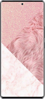 Силиконовый чехол Розовые текстуры для Infinix Zero 40 5G - 4343u-3822 изображение 