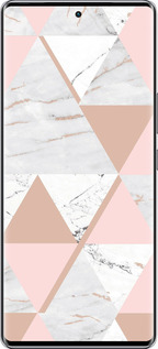 Силиконовый чехол Мраморная симметрия для Infinix Zero 40 5G - 4344u-3822 изображение 