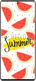 Силиконовый чехол Hello Summer для Infinix Zero 40 5G - 4356u-3822 изображение 