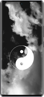 Силиконовый чехол Инь и Янь для Infinix Zero 40 5G - 4389u-3822 изображение 