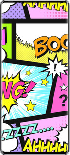 Силиконовый чехол Комикс 1 для Infinix Zero 40 5G - 4407u-3822 изображение 