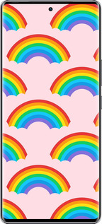 Силиконовый чехол Rainbows для Infinix Zero 40 5G - 4478u-3822 изображение 