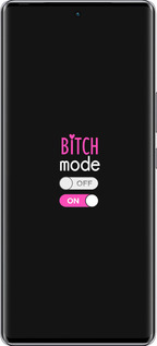 Силиконовый чехол Bitch mode для Infinix Zero 40 5G - 4548u-3822 изображение 