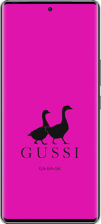 Силиконовый чехол Гуси для Infinix Zero 40 5G - 4561u-3822 изображение 