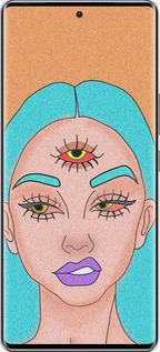 Силиконовый чехол Девушка рисунок для Infinix Zero 40 5G - 4576u-3822 изображение 