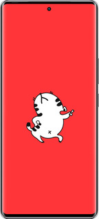 Силіконовий чехол Кошеня для Infinix Zero 40 5G - 4577u-3822 изображение 