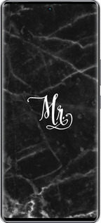 Силиконовый чехол Мрамор1 для Infinix Zero 40 5G - 4582u-3822 изображение 