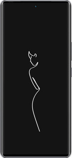 Силиконовый чехол Силуэт1 для Infinix Zero 40 5G - 4590u-3822 изображение 