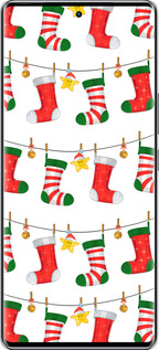 Силиконовый чехол Новогодний 9 для Infinix Zero 40 5G - 4622u-3822 изображение 