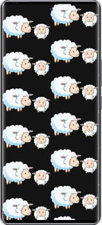 Силиконовый чехол Овечки1 для Infinix Zero 40 5G - 4637u-3822 изображение 