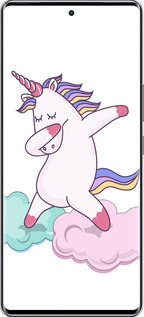 Силіконовий чехол Єдиноріг для Infinix Zero 40 5G - 4702u-3822 изображение 