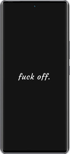 Силиконовый чехол Fuck off для Infinix Zero 40 5G - 4731u-3822 изображение 