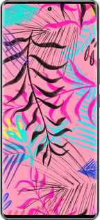 Силиконовый чехол Растительный узор 2 для Infinix Zero 40 5G - 4740u-3822 изображение 