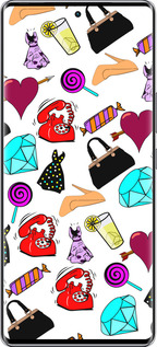 Силиконовый чехол stickers для Infinix Zero 40 5G - 4757u-3822 изображение 