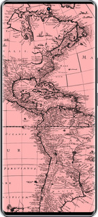 Силиконовый чехол Карта для Infinix Zero 40 5G - 4794u-3822 изображение 