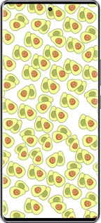 Силиконовый чехол Весёлые авокадо для Infinix Zero 40 5G - 4799u-3822 изображение 