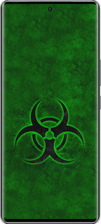 Силіконовий чехол biohazard 30 для Infinix Zero 40 5G - 4848u-3822 изображение 