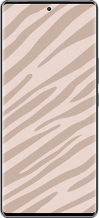 Силиконовый чехол Зебра беж для Infinix Zero 40 5G - 4875u-3822 изображение 