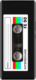 Силиконовый чехол Кассета с90 для Infinix Zero 40 5G - 4894u-3822 изображение 