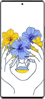 Силиконовый чехол Девушка v4 для Infinix Zero 40 5G - 5276u-3822 изображение 