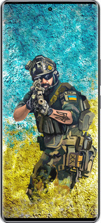 Силиконовый чехол Воин ЗСУ для Infinix Zero 40 5G - 5311u-3822 изображение 