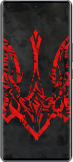 Силиконовый чехол Герб Украины v4 для Infinix Zero 40 5G - 5319u-3822 изображение 