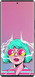 Силиконовый чехол Поп арт девушка для Infinix Zero 40 5G - 5378u-3822 изображение 