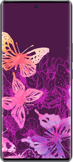 Силиконовый чехол Бабочки v2 для Infinix Zero 40 5G - 5475u-3822 изображение 