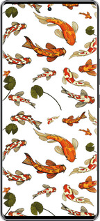 Силіконовий чехол Риби Кої для Infinix Zero 40 5G - 5535u-3822 изображение 