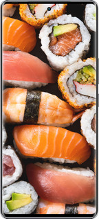 Силіконовий чехол Суші v3 для Infinix Zero 40 5G - 5540u-3822 изображение 