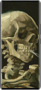 Силіконовий чехол Вінсент Ван Гог. Череп для Infinix Zero 40 5G - 5544u-3822 изображение 