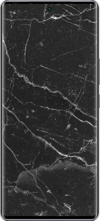 Силиконовый чехол Черный мрамор v2 для Infinix Zero 40 5G - 5568u-3822 изображение 