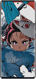 Силиконовый чехол Танджиро Камадо для Infinix Zero 40 5G - 5574u-3822 изображение 