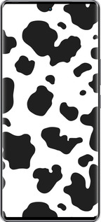 Силиконовый чехол Шкура коровы для Infinix Zero 40 5G - 5576u-3822 изображение 