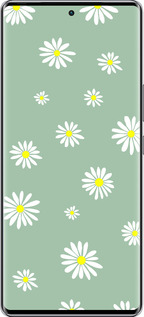 Силиконовый чехол Ромашки v4 для Infinix Zero 40 5G - 5603u-3822 изображение 