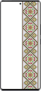 Силиконовый чехол Вышиванка 8 для Infinix Zero 40 5G - 574u-3822 изображение 