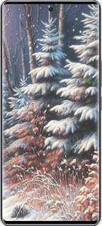 Силиконовый чехол Зимний пейзаж для Infinix Zero 40 5G - 5814u-3822 изображение 