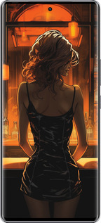 Силиконовый чехол Чехол для телефона Девушка в баре для Infinix Zero 40 5G - 5947u-3822 изображение 